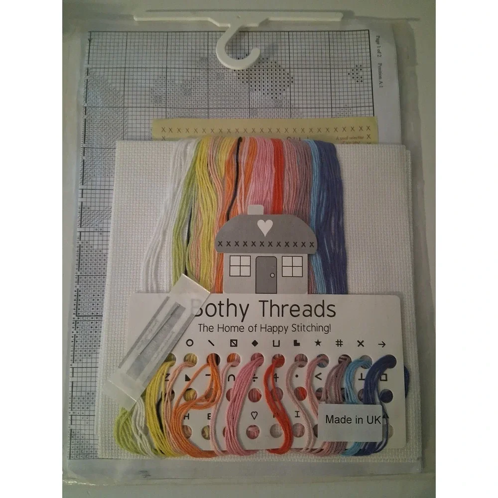 Bothy Threads Cross Stitch Kit XEJ4 Slightly Dotty Elephants New Sealed